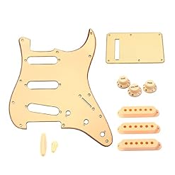 Pickguard Chargé Précâblé Micros S+S+S pour Guitare Micros À Simple Bobinage Ensemble De Protections De Sélection 3 Plis… - Les Beatles, Paul McCartney, John Lennon, RIngo Starr, George Harrison