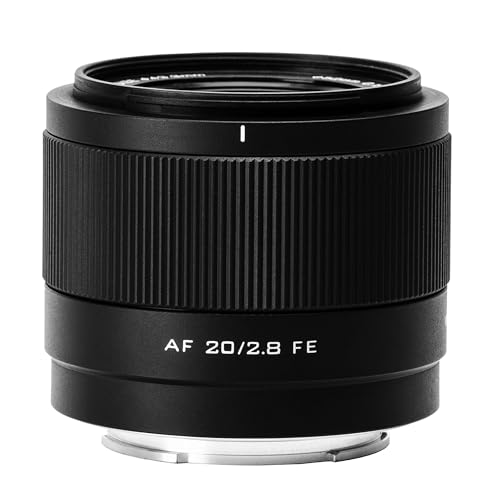 Image of VILTROX 20mm f /2.8 F2.8 FE Full Frame Wide Angle Auto Focus STM Lens Compatible with Sony E-Mount A7 A7R A7S A7C A7II A7RII A7SII A7SIII A7III A7RIII A7IV A7RIV A9 A1FX3 A7RV ZVE1 A7CR A7CII A93