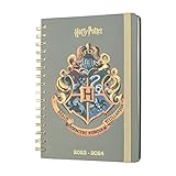 Grupo Erik Agenda escolar 2023 2024 Harry Potter - Agenda 2023 2024 semana vista | Agenda semanal ilustraciones - Vuelta al cole material escolar - Agenda Harry Potter 2023 2024