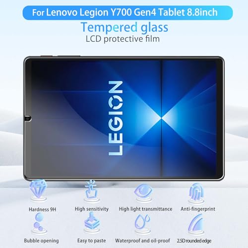 Protector de Pantalla Vidrio Templado para Lenovo Legion 8.8" miniatura 2