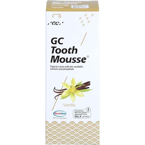 Image of GC Tooth Mousse for Cavity Protection Oral Care Moisturizer with Flavour, G.C. (Vanilla)