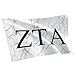 Zeta Tau Alpha ZTA Light Marble Sorority Letter Flag Banner 3 x 5 Sign Decor