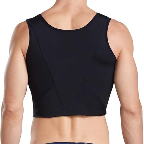 Men Shapewear Control Gynecomastia Body Shaper Vest Tops Sexy Men Posture Corrector Compression Shirt Chest Trainer Corset