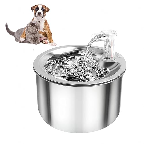 Fuente para gatos Kitty Spout 2L acero inoxidable miniatura 1
