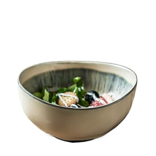 サラダミキシングボウルレトロフルーツサラダボウルセラミック和風ボウル家庭用丼フルーツサラダボウル