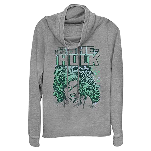 Image of Marvel Women's She Hulk Shirt, Gray Heather, Small