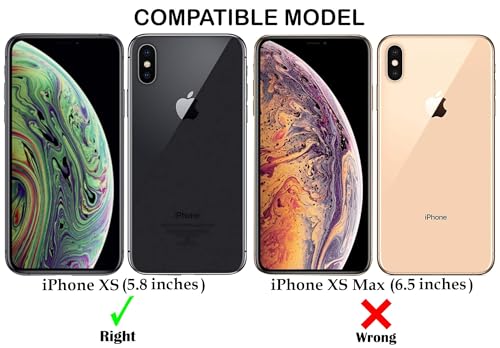 Image of Jkobi Silicone Back Cover Case for Apple iPhone Xs (Clear Shockproof Case with Camera Protection | Soft and Flexible | Transparent)