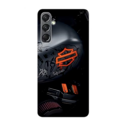 SUPER FABRIQUE Cover trasparente design per Samsung Galaxy, stampata in Francia, Harley Davidson Urban - Galaxy A55, SF11014