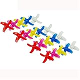Fácil uso: Todas las láminas se pueden instalar fácilmente y reemplazados en el Quadcopter con el cubo composit.
