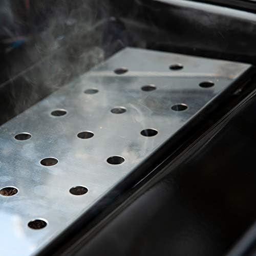 Charcoal Companion CC4066 Long Stainless Gas Grill V-Shape Smoker Box
