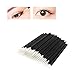 XUFAN 150 PCS White Disposable Eyeliner Brush, Eyeliner Tool, Mascara Brush, Eye Makeup Brush For Women Eye Makeup