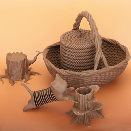 Image of 3DHoJor PLA Pro (PLA+) Filament 1.75mm, 3D Printer Filament, Cardboard Spool, + /- 0.03 mm-Brown, 1kg