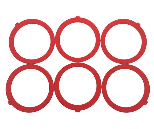 6 Pack Flush Valve Seal for Kohler Toilets, Replacement for K-GP1059291 Models by Essential Values