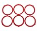6 PACK Flush Valve Seal For Kohler Toilets, Replacement For K-GP1059291 Models By Essential Values