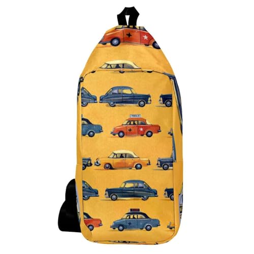 Sac à dos à bandoulière anti-encombrement pour voiture et voyage léger