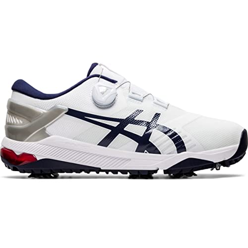 Asics Men's Gel-Course Duo Boa Golf Shoes, 11, White/Peacoat #TOP3