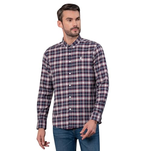 Image of Red Tape Checked Shirt for Men | Classic & Versatile