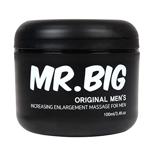 MR.BIG ORIGINAL MEN'S Increasing Enlargement Massage and Post Workout Massage Creme for Men 3.4fl.oz