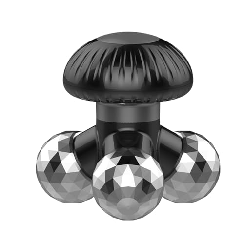 Appareil De Massage Portatif À Vibration,Rouleau De Massage Au Design Champignon - Outil De À Main - Pour Hommes, Femmes Et Adultes, Cou, Main, Épaule, Pied, Et Dos