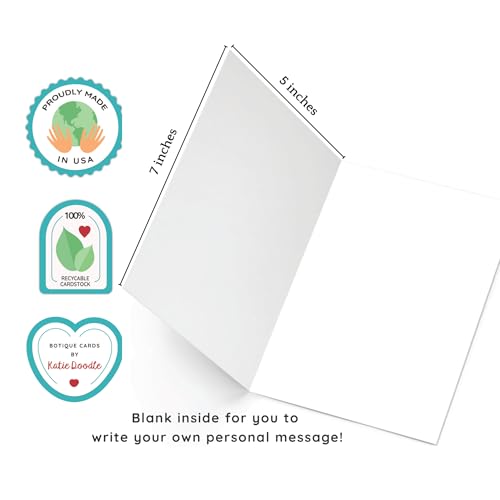 Katie Doodle KABD1112GC0507DC Funny Best Friend Birthday Card - Great For 30Th, 40Th, 50Th, 60Th thumb #1