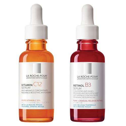 La Roche-Posay Pure 12% Vitamin C Serum For Face With Hyaluronic ...