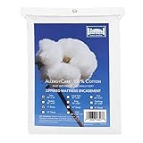 Bargoose AllergyCare Mattress Cover, Breathable Cotton Bed Protector, Dust-Mite-Proof and...
