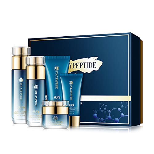 FREEORR Moisturizing Hydration Polypeptide Firming Skin Shrink Pores Must-Haves Set- 5 Piece Luxury