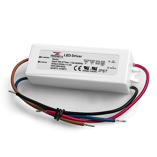 Image of Ironsmith Lighting Products Constant Voltage LED Driver Transformer (24 Volt | 22 Watt | Dimmable - Constant Voltage)
