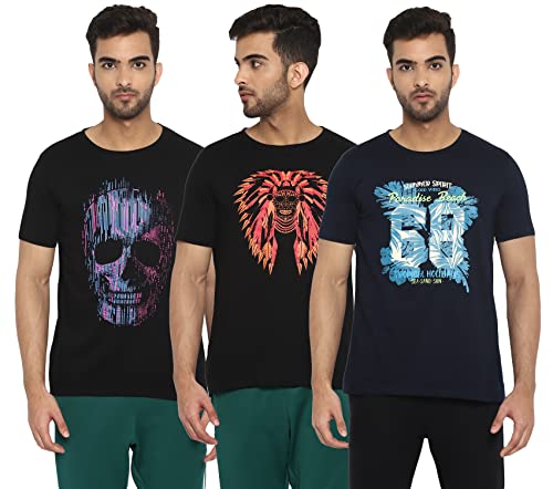 Image of Ap'pulse Men's Printed Short Sleeve Sport Tshirt Combo Pack