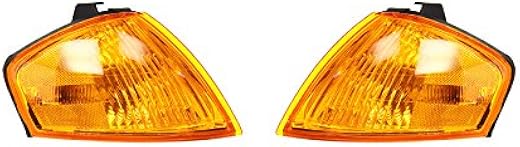 Rareelectrical New Pair Of Turn Signal Lights Compatible With Mazda Protege 2000 Bj0e51060b Ma2521113 Bj0e-51-060B Bj0e-5...