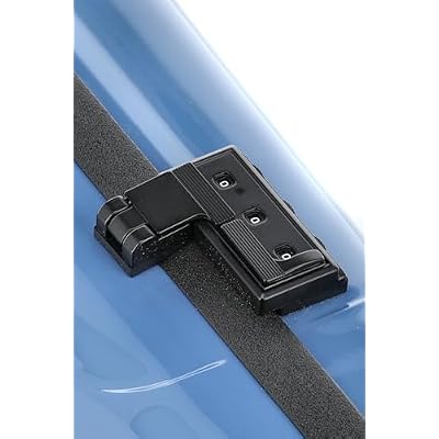 Gewa AIR 1.7 Form Shaped Violin Case blue high gloss, Made in Germany, with side handle