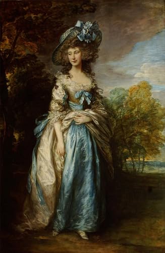 Impression sur Toile Premium Portrait Gainsborough Toile Décorative Haute Définition