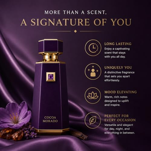 Image of French Avenue Cocoa Morado Eau De Parfum | Long Lasting Premium Fragrance | 100ml | Cinnamon,Amberwood & Cacao Butter.