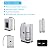 Wter Ionizer and Alkaline Water Machine, Up to -500mV ORP, PH 3.5-10.5 Water Purifier Machine,285x170x110 mm (Blue)