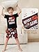 Mikrdoo Big Boys Pajamas Classic Pull On PJs 2 Pcs Kids Pajamas Fashion Sleepwear, Sport Game Teenage, Size 12 Years