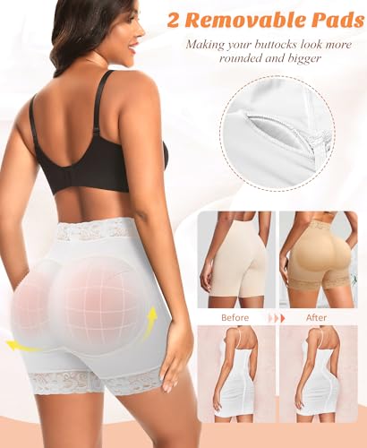 Image of DERCA Butt Enhancer Hip Pads Lace Padded Boyshorts