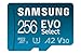 Samsung EVO Select (2024) microSD-Karte + SD-Adapter, 256 GB, Speicherkarte für Smartphone und Tablet, UHS-I U3, 4K UHD, Full HD, 160 MB/s Lesen, MB-ME256SA/EU