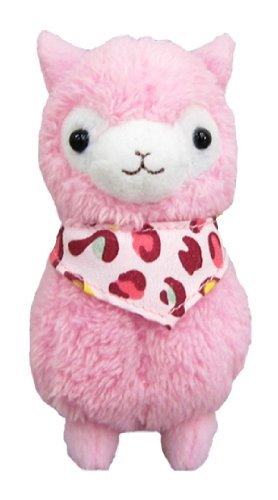 Yes AnimeLlama Bandana Alpaca 12" Pink Plush