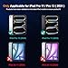 QHOHQ 3 Pack Camera Lens Protector for iPad Pro 13 / Pro 11 (2024), Tempered Glass Camera Cover, Full Coverage Protection, Ultra HD, Shatterproof, Anti-Scratch, Fingerprint Proof, Strong Adhesion