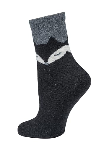 Image of Shag Wear Women's Novelty Angora Socks, Cute Animal Casual Cozy Soft and Warm, 3 Pack