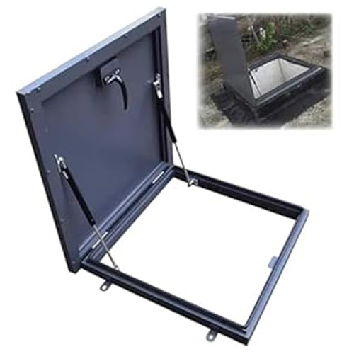 Tragaluz resistente a robos impermeable con panel de acceso de acero para tejados 2