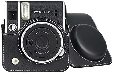 Mini 40 Camera CaseInstant Camera Protective Case Compatible with Instax Mini 40 Instant Film Camera (Black)