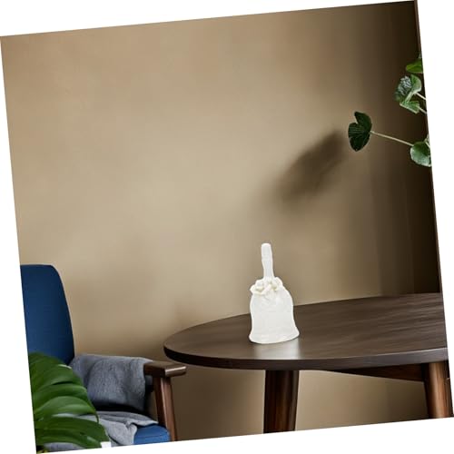 Cloche de mariage en porcelaine blanche pour table de fête et décoration de réception - 5