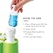 Zoku Dino Pop Molds, 6 Different Easy-release Silicone Popsicle Molds in One Tray, Unique and Fun Prehistoric Designs, BPA-free
