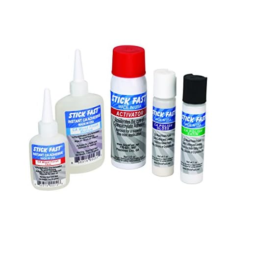 Stick Fast K575 CA Wood Finish Starter Kit