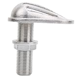 HERCHR Marine Boat Drain Thru‑Hull Fittings, Stainless Steel 316 Intake Strainer Boat Yachts Pump Hose Fitting Pick-up Inlet Filter Scoop Plumbing Thru Drain Connector(3/4)