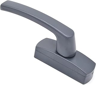 Window Wedges,Window Locking Handle, Glass Window Drive Knob Cabinet Bathroom Balcony Pull Household Hardware 66mm xiaoyu (Color : Gris, Size : Drive Buckle B) (Color : Gris, Size : Drive Buckle D)