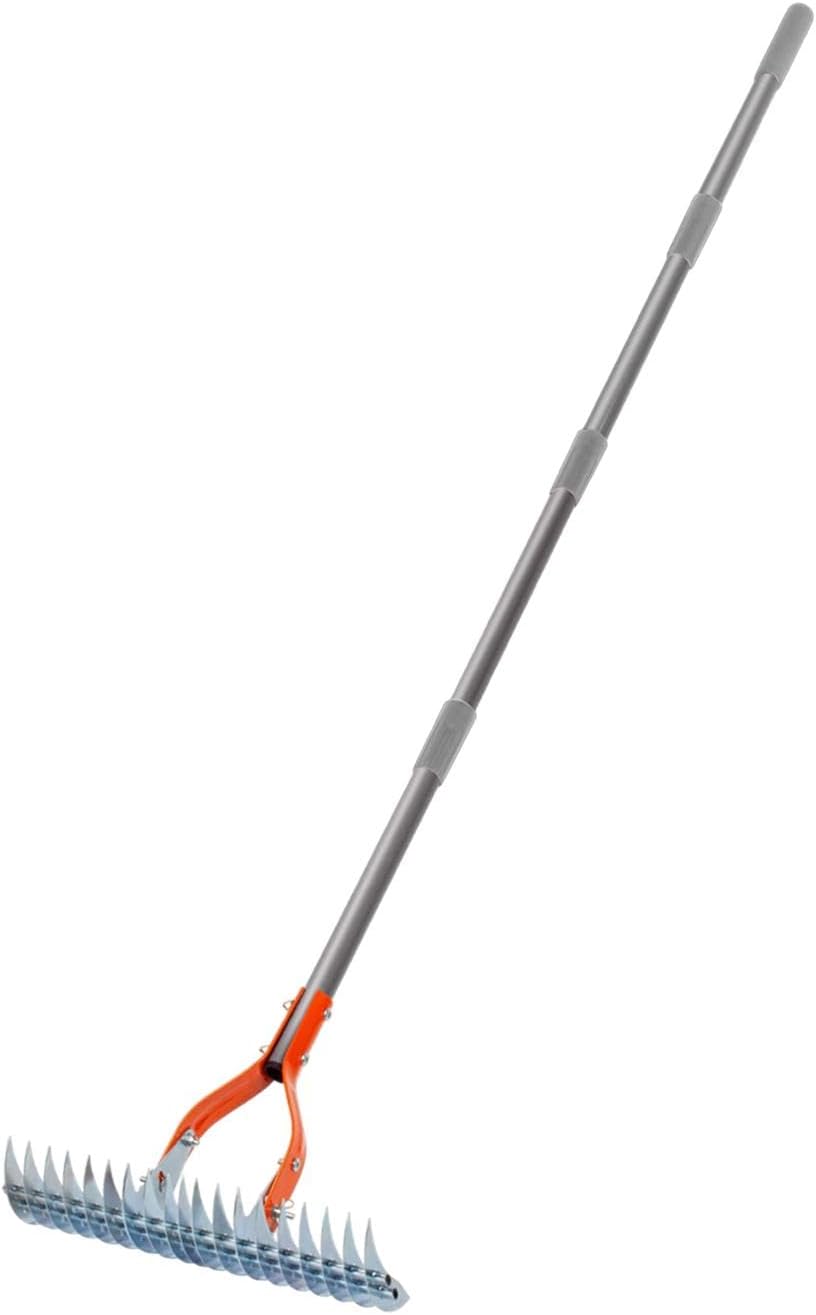 Thatch Rake Lawn Hay Rake for Cleaning Grass Dethatching Lawn Grass Grooming|Home & Garden|Yard, Garden & Outdoor Living|Gardening Supplies|Garden Tools & Equipment|Rakes