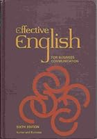 Effective English for business communication B000JDIXH0 Book Cover