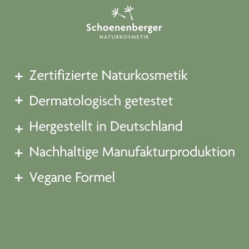Schoenenberger Pflegeshampoo+ Sensitiv – für empfindliche, irritierte Kopfhaut, mit Bio-Pflanzensaft Birke und Kamillenextrakt, zertifizierte vegane Naturkosmetik, 250 ml